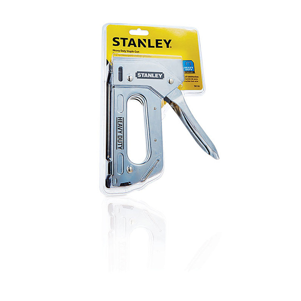 Stanley TR110 Heavy Duty 9/16 in. Staple Gun Silver
