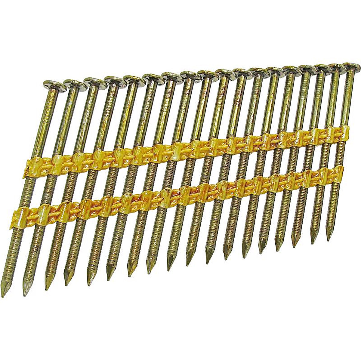 Grip-Rite GR08R1M 2-3/8 in. 12 Ga. Angled Strip Framing Nails 21 deg. Ring Shank 1000/Pack