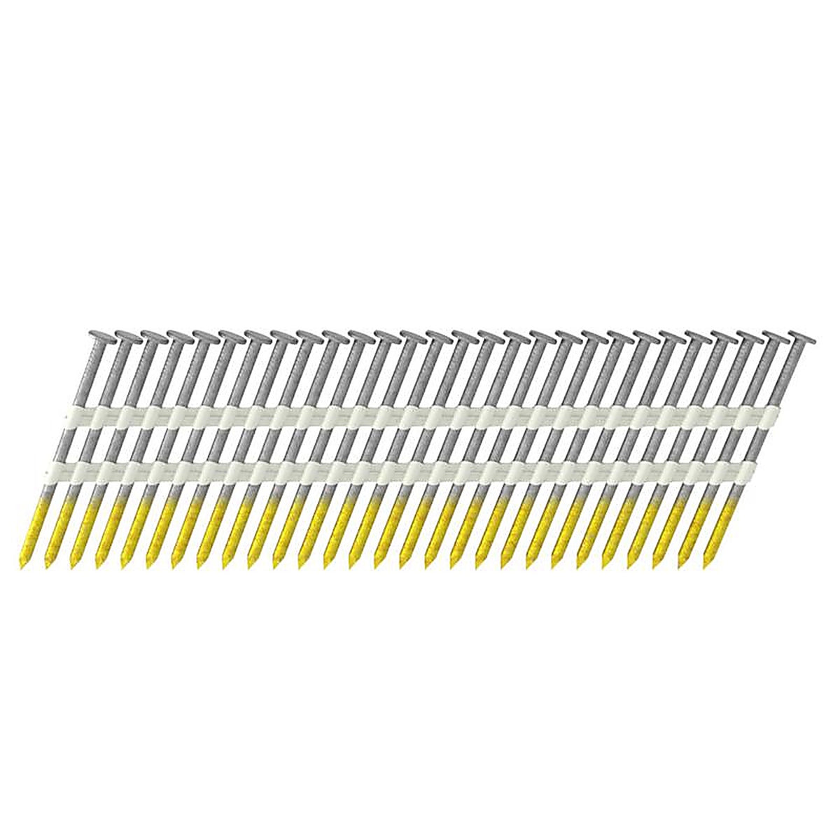 Grip-Rite GR07L 2-3/8 in. 12 Ga. Angled Strip Framing Nails 21 deg. Smooth Shank 2500/Pack