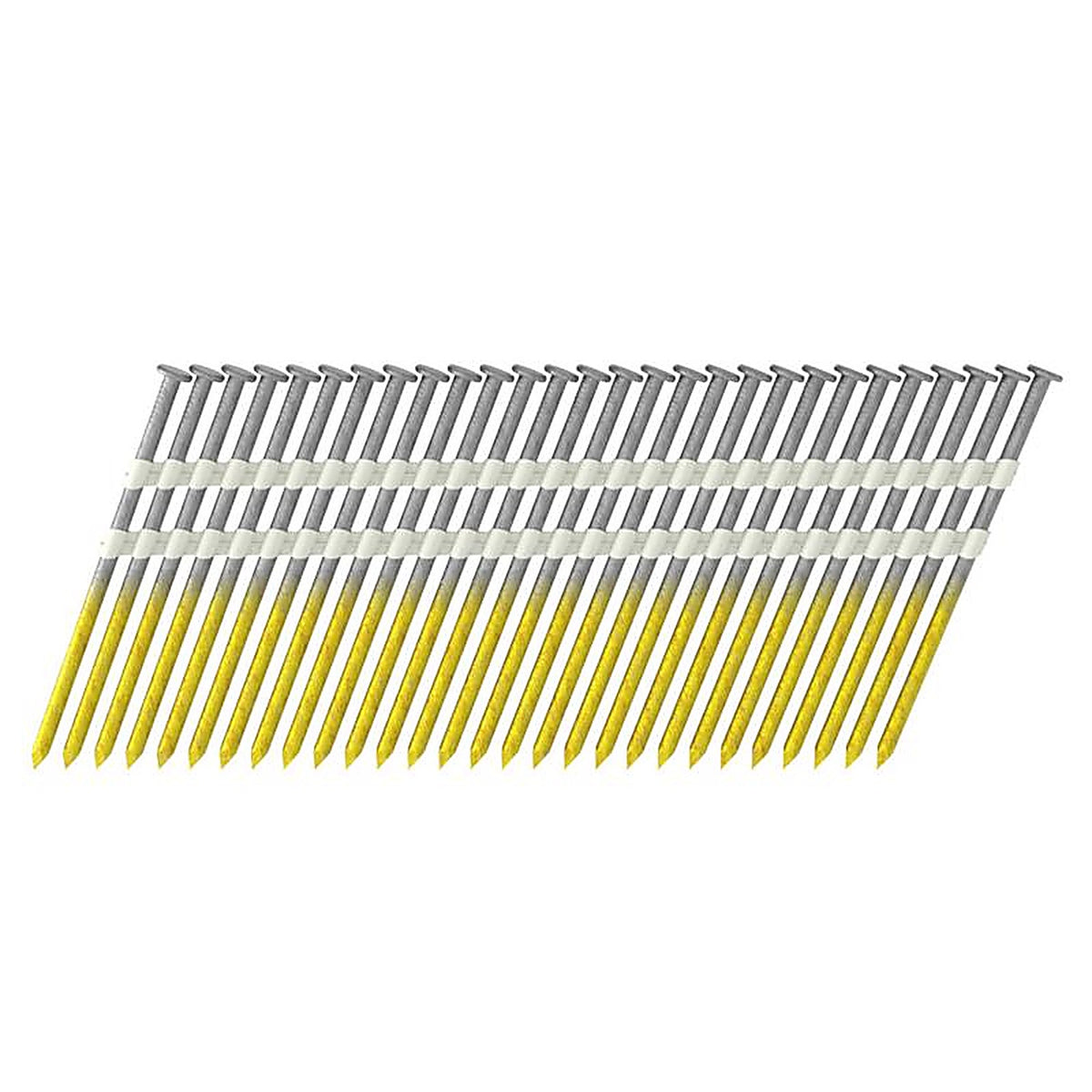 Grip-Rite GR024L 3-1/4 in. 10-1/4 Ga. Angled Strip Framing Nails 21 deg. Smooth Shank 2000/Pack