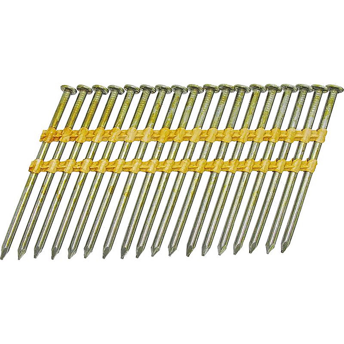 Grip-Rite GR0241M 3-1/4 in. 10-1/4 Ga. Angled Strip Framing Nails 21 deg. Smooth Shank 1000/Pack
