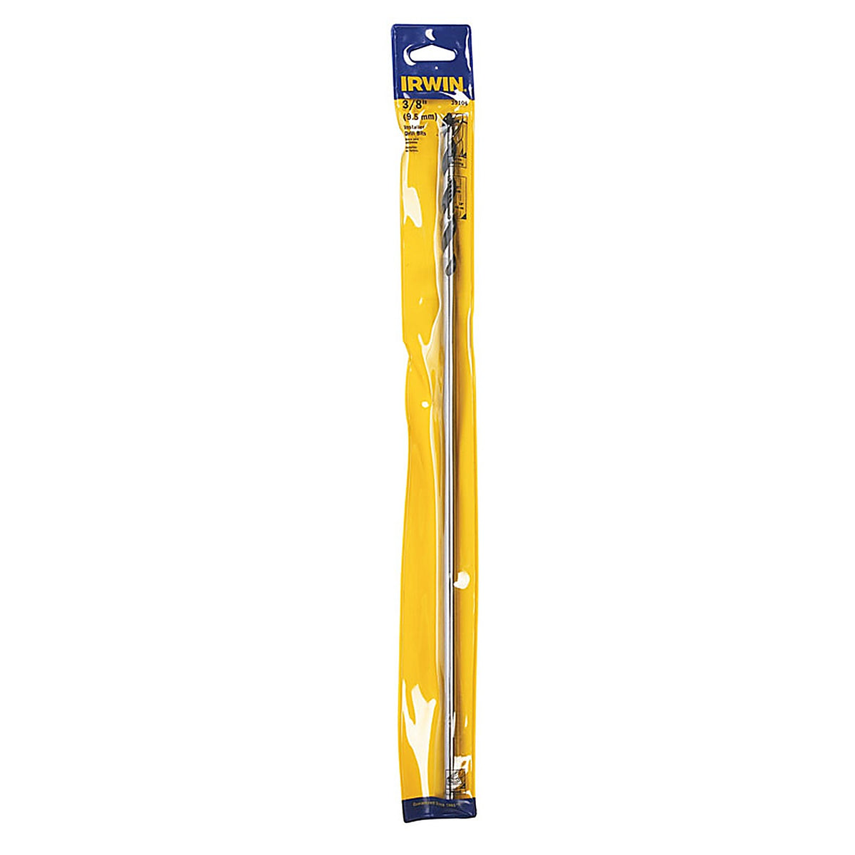 Irwin 1890709 3/8 in. x 18 in. L Steel Bell Hanger Bit 1/pc.