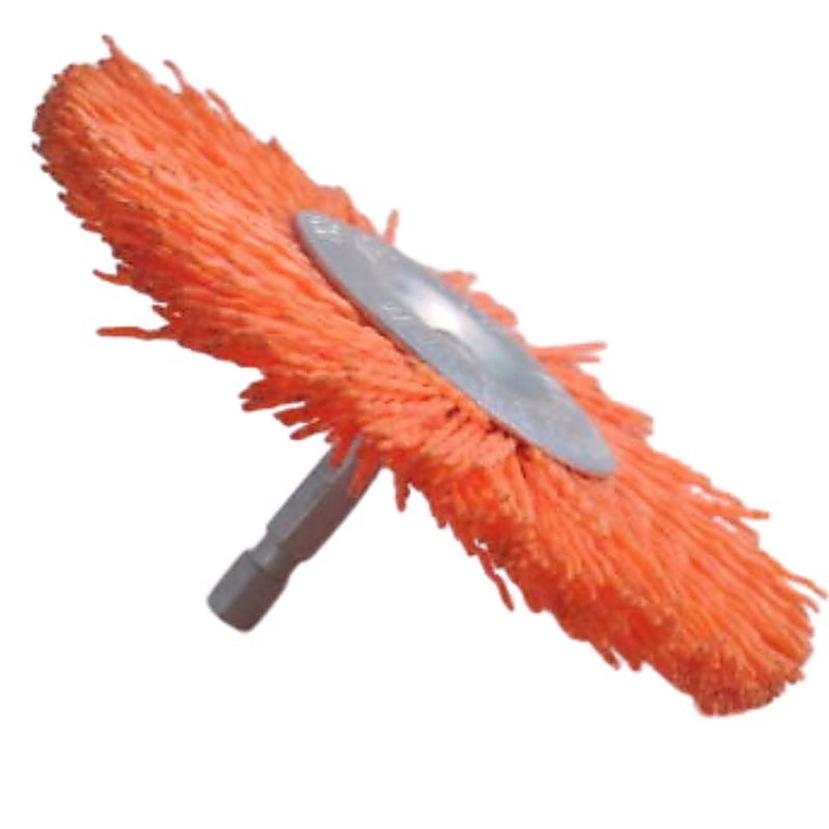 Dico 541-778-4 4 in. Medium Crimped Mandrel Mounted Wheel Brush Nylon 2500 rpm 1/pc.