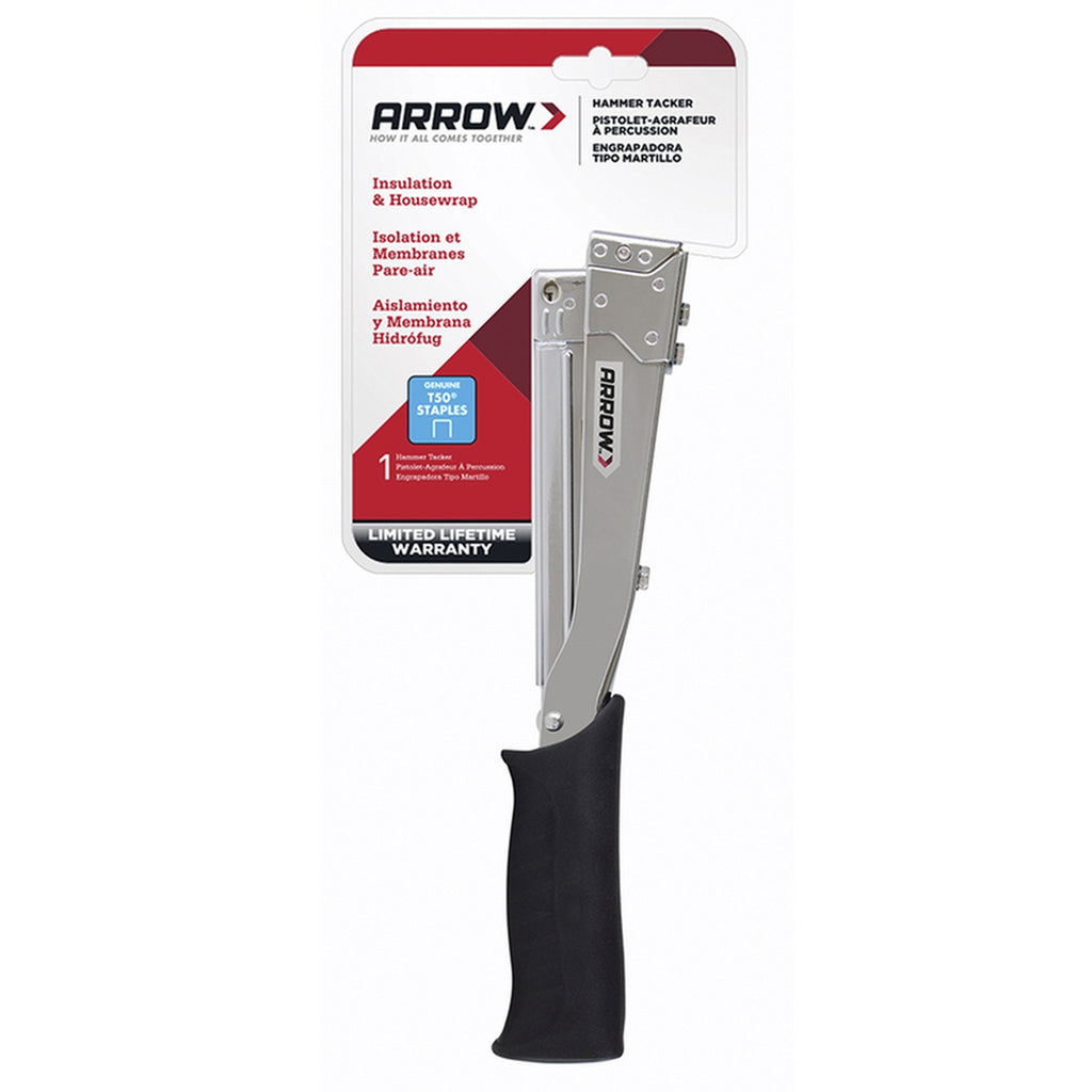 Arrow Fastener HT55BL 3/8 in. Narrow Hammer Tacker Silver