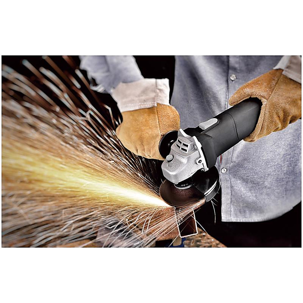 Steel Grip 1790 Corded 5 amps 4-1/2 in. Angle Grinder 12000 rpm