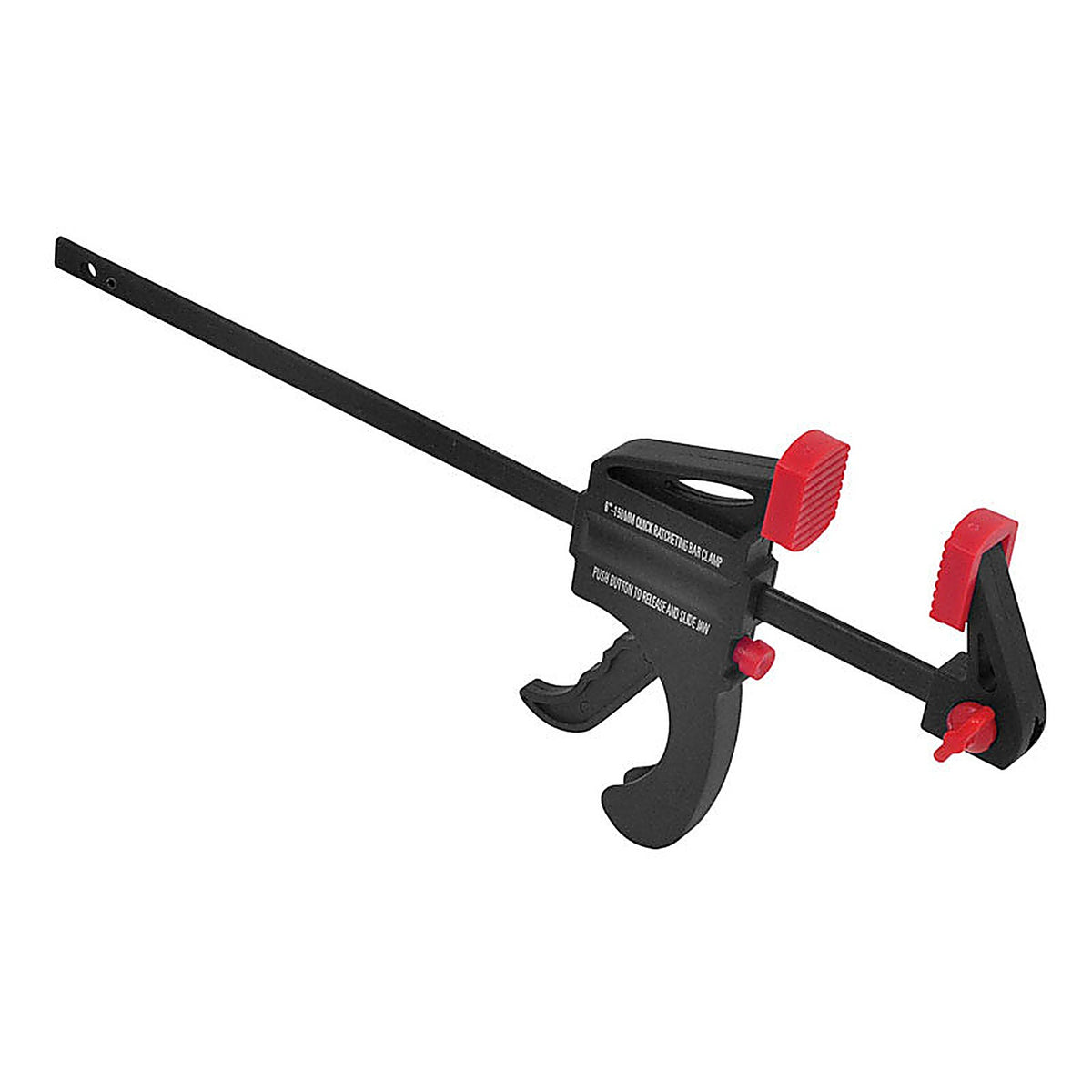 Steel Grip DR60650-1 6 in. x 2-1/2 in. D Bar Clamp 180 lb.