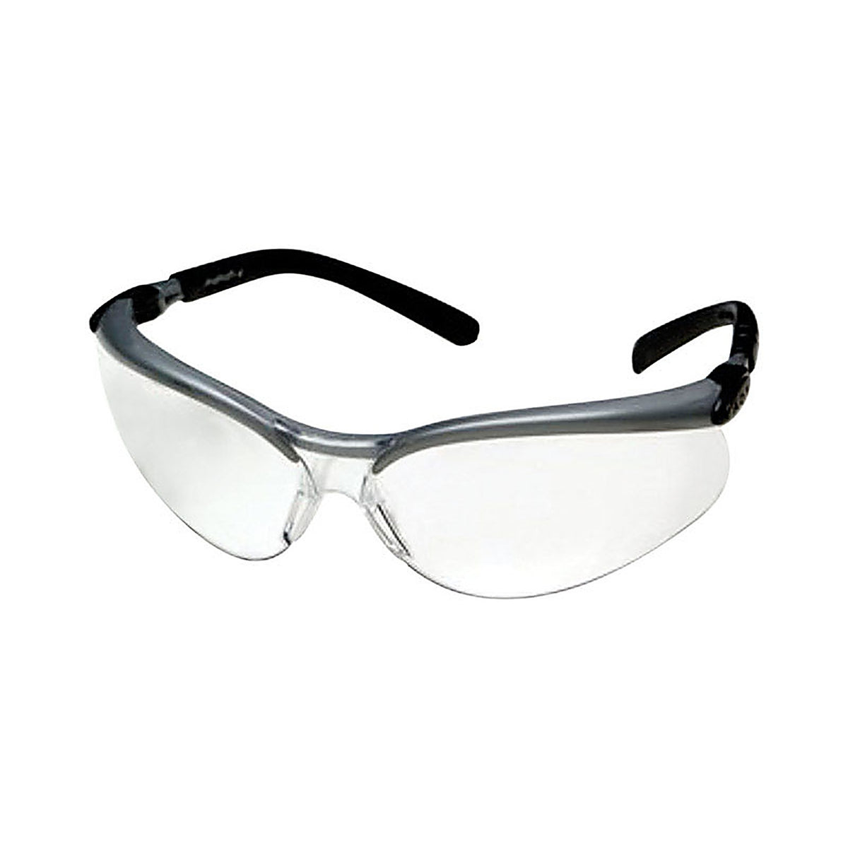3M 11380-00000-20 BX Anti-Fog Safety Glasses Clear Lens Black/Silver Frame 1/pc.