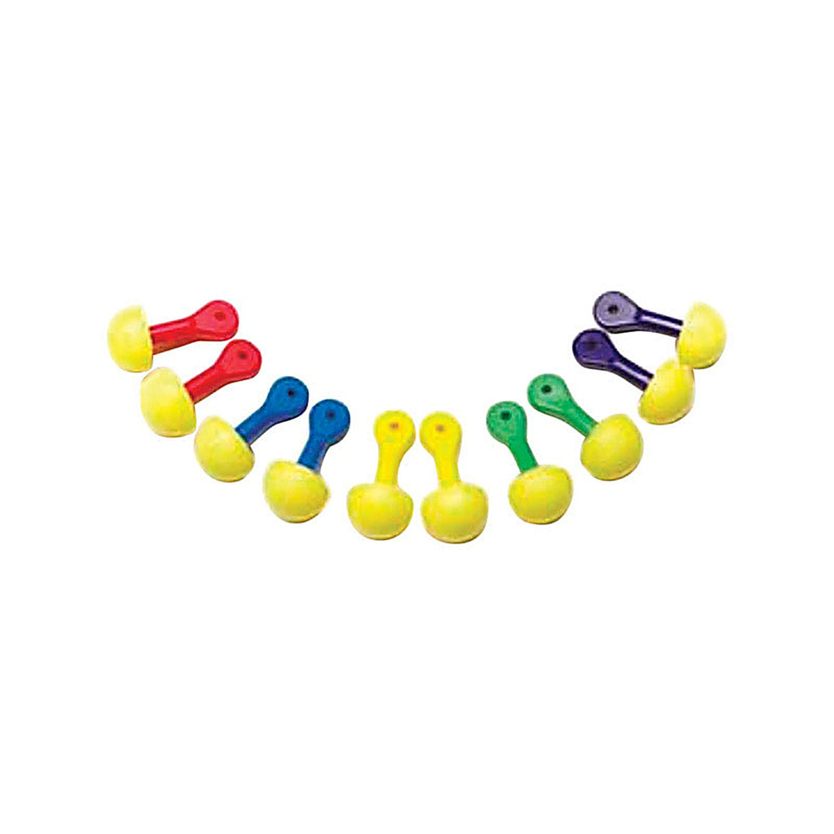 3M 321-2200 E-A-R 25 dB Polyurethane Foam Ear Plugs Yellow 400 pair