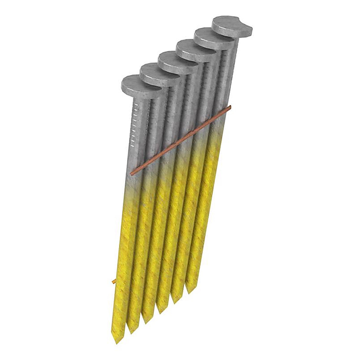 Grip-Rite GRS8D 2-3/8 in. 11-1/2 Ga. Angled Strip Framing Nails 28 deg. Smooth Shank 2500/Pack