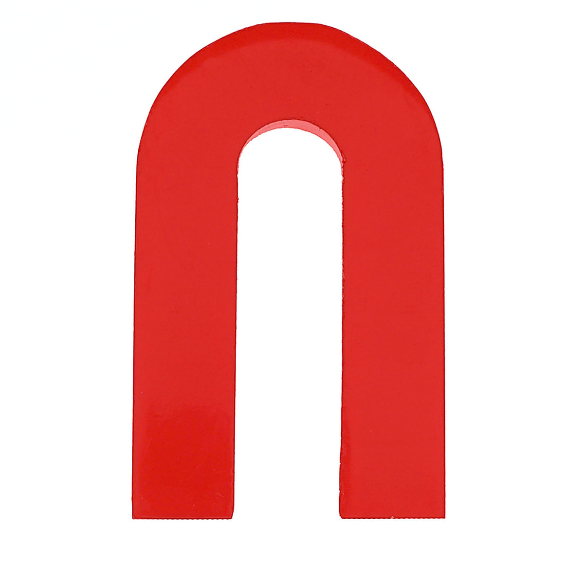 Master Magnetics 7225 2.375 in. Alnico Horseshoe Magnet 3 lb. pull 5.5 MGOe Red 1/pc.