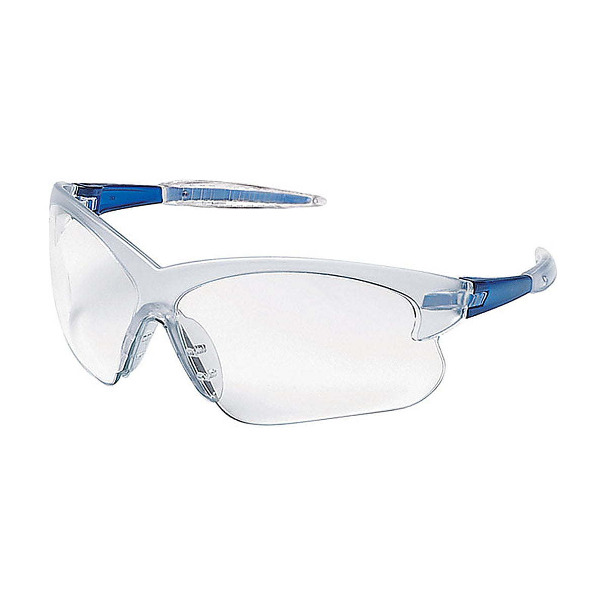 MCR SWDC120 Deuce Anti-Fog Safety Glasses Clear Lens Blue Frame 1/pc.