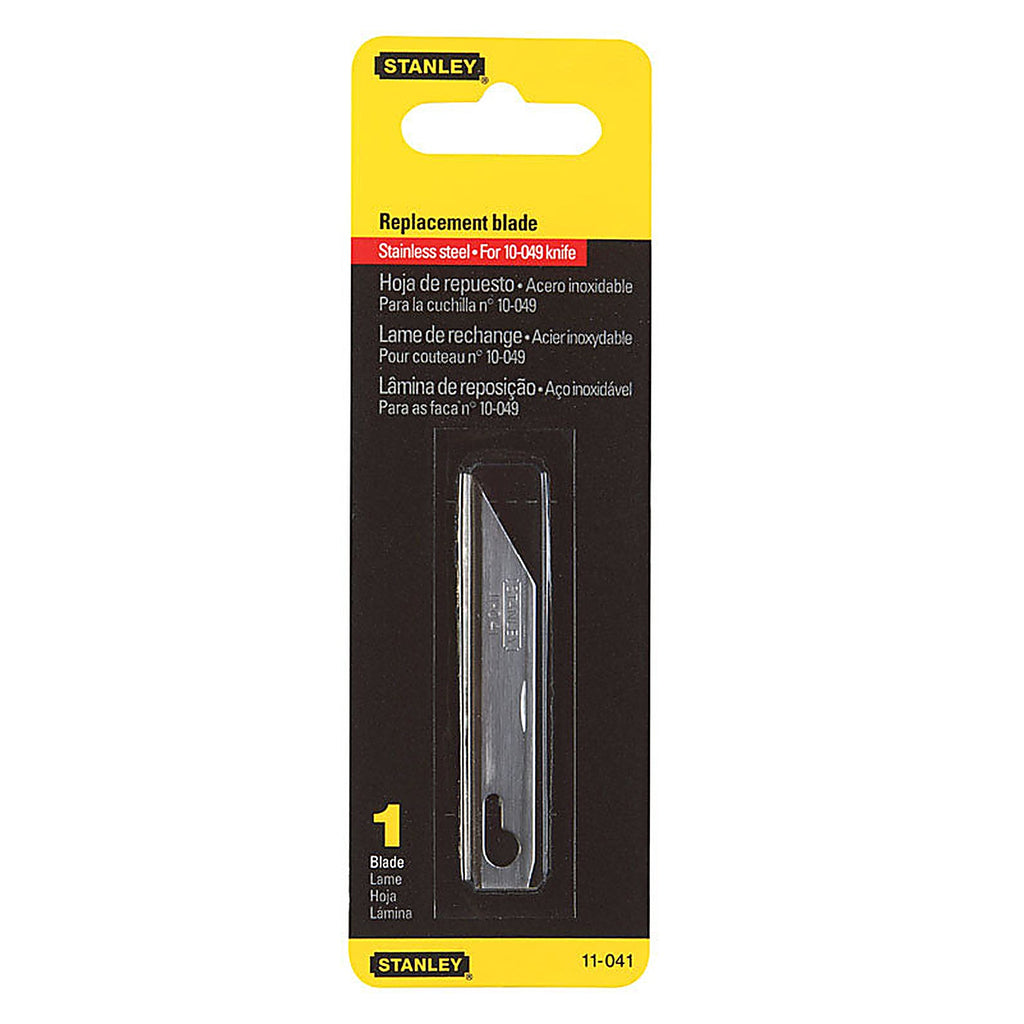 Stanley 11-041 Stainless Steel Utility Replacement Blade 2-9/16 in. L 1/pc.