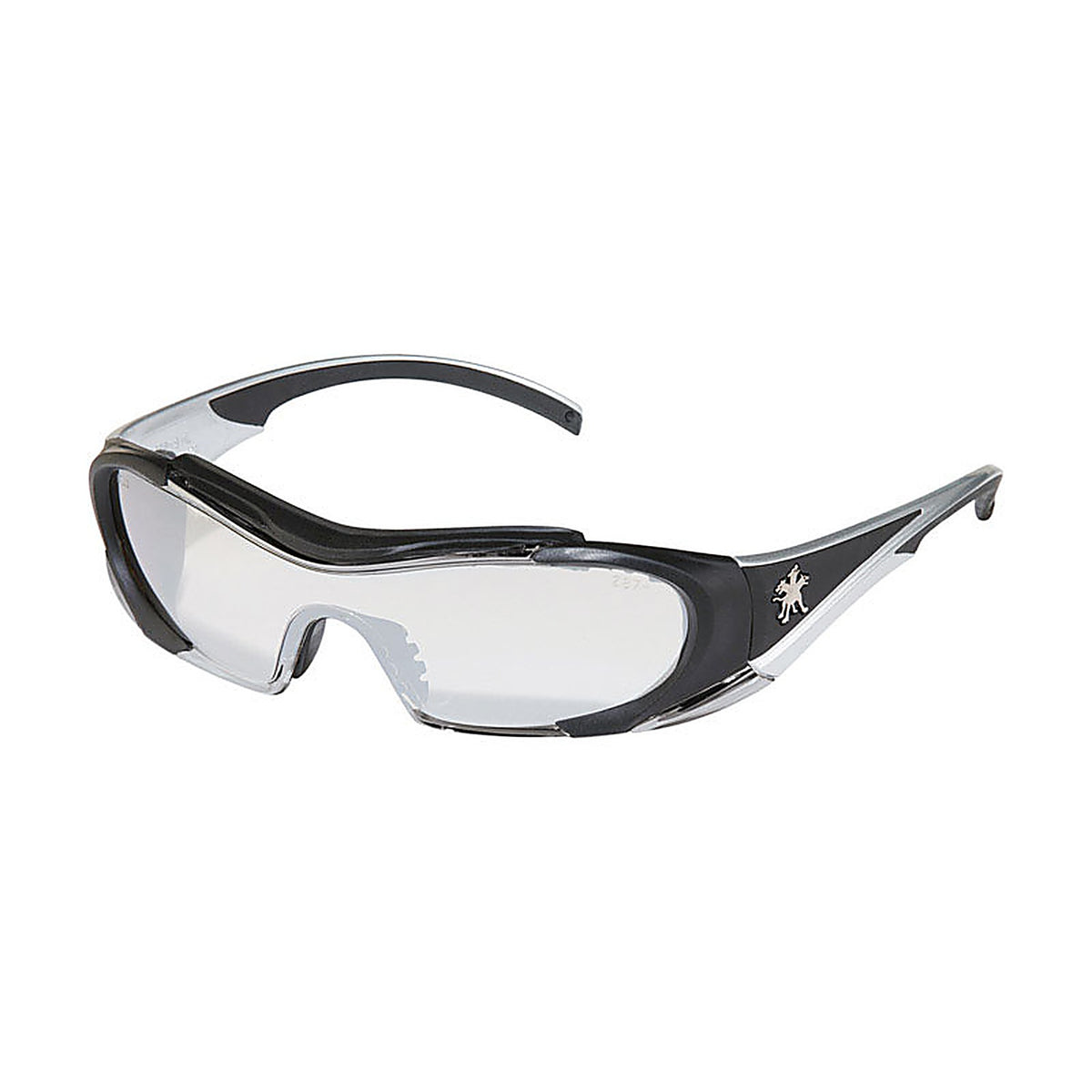 MCR SWHL119AF Hellion Anti-Fog Safety Glasses Clear Lens Black Frame 1/pc.