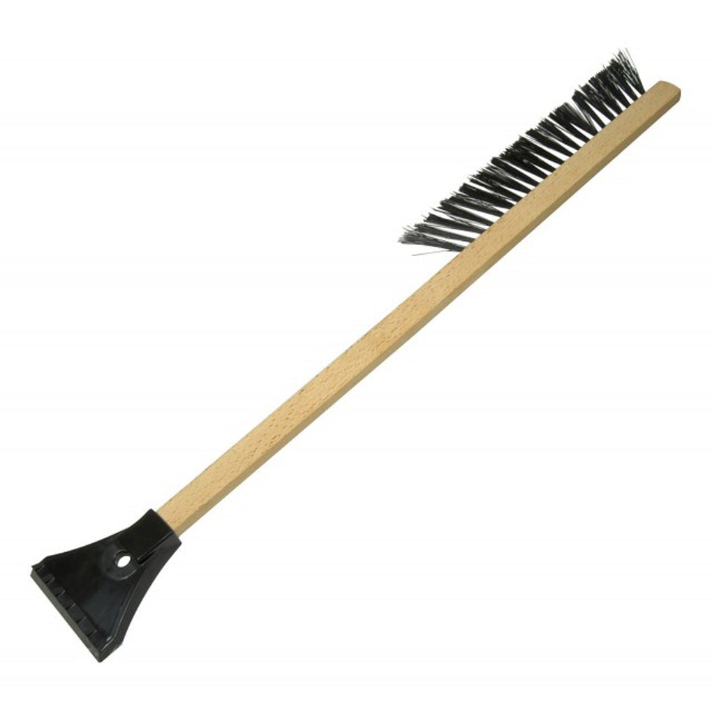 Hopkins 2424FB 24" Wood-Hand Snowbrush/Scraper