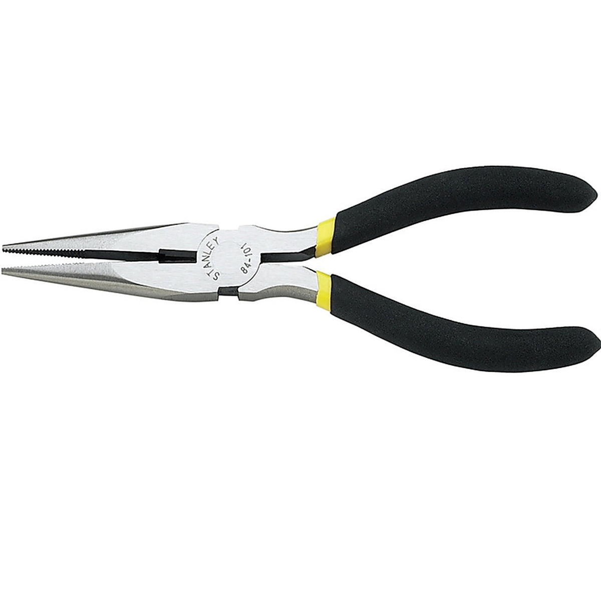 Stanley 84-101 6 in. Steel Fixed Joint Long Nose Pliers