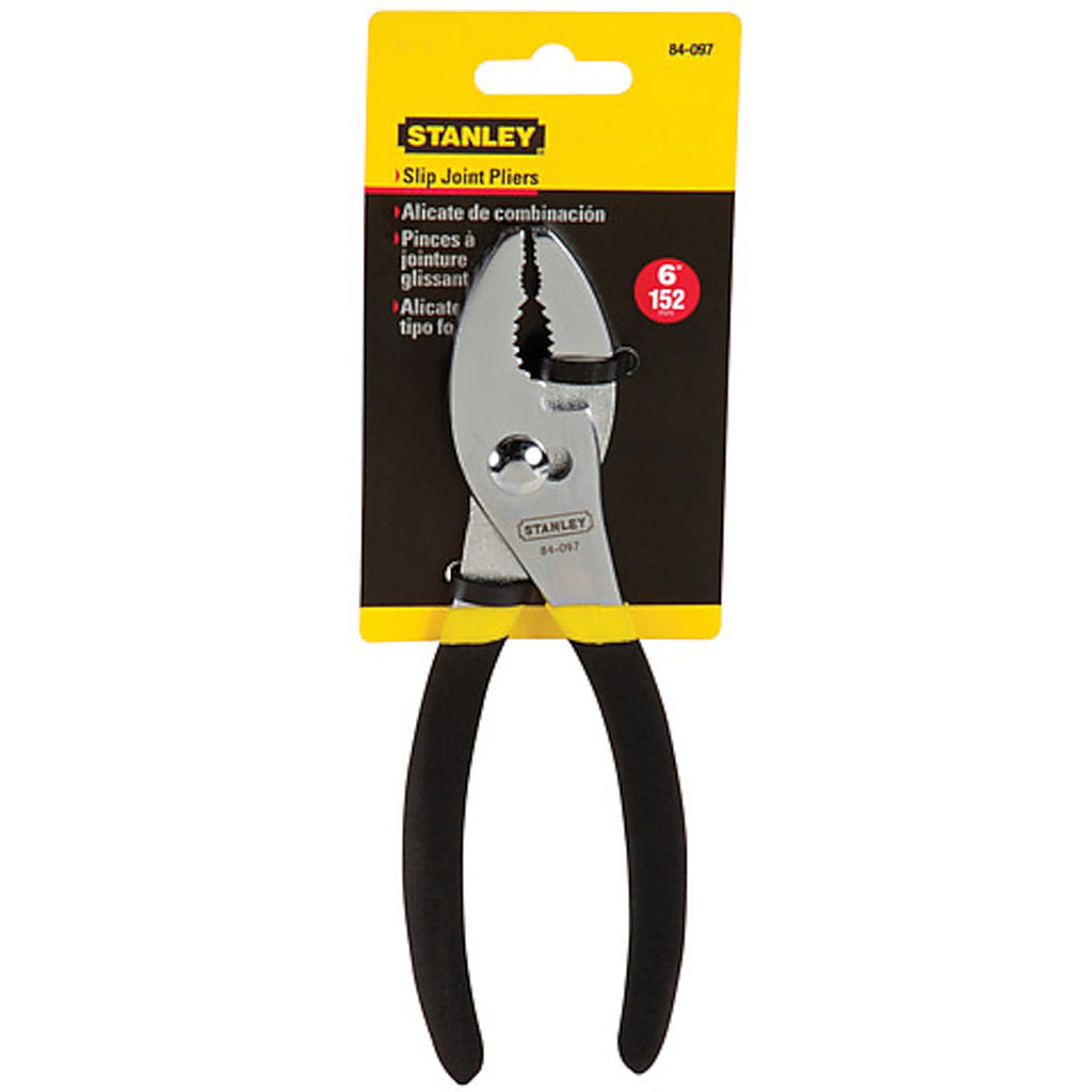 Stanley 84-097 6 in. Drop Forged Steel Slip Joint Pliers