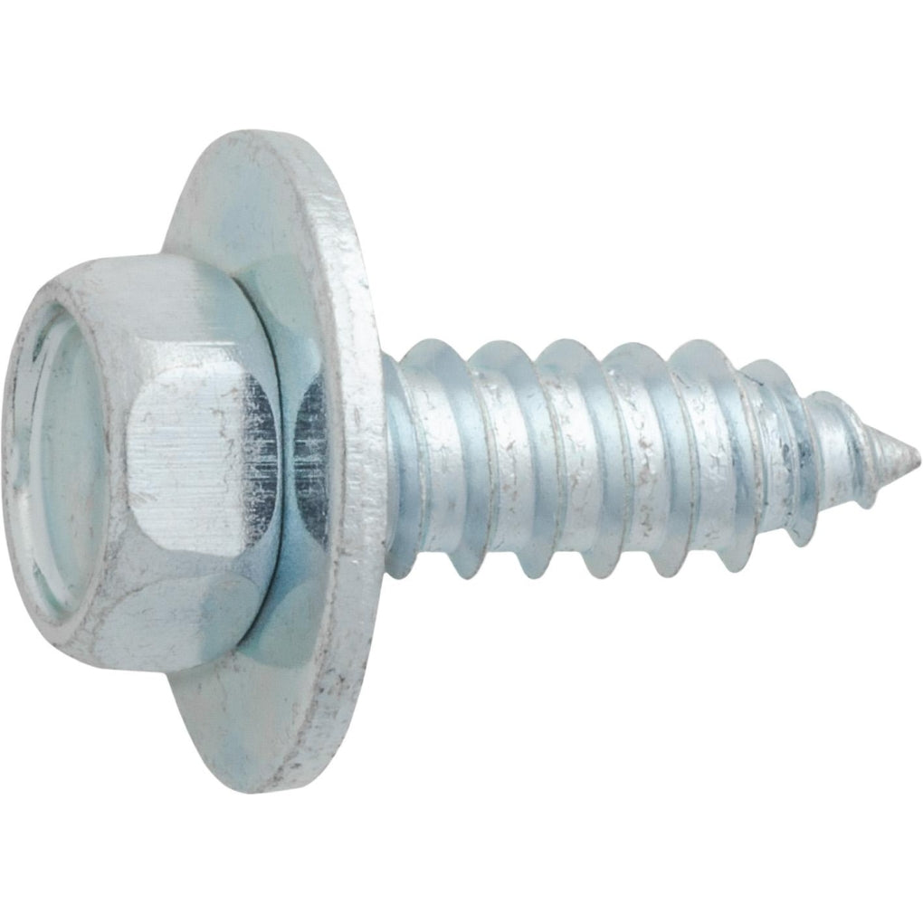 Auveco 24433 1/4" X 3/4" Hex Head Tapping Screw With Loose Washer