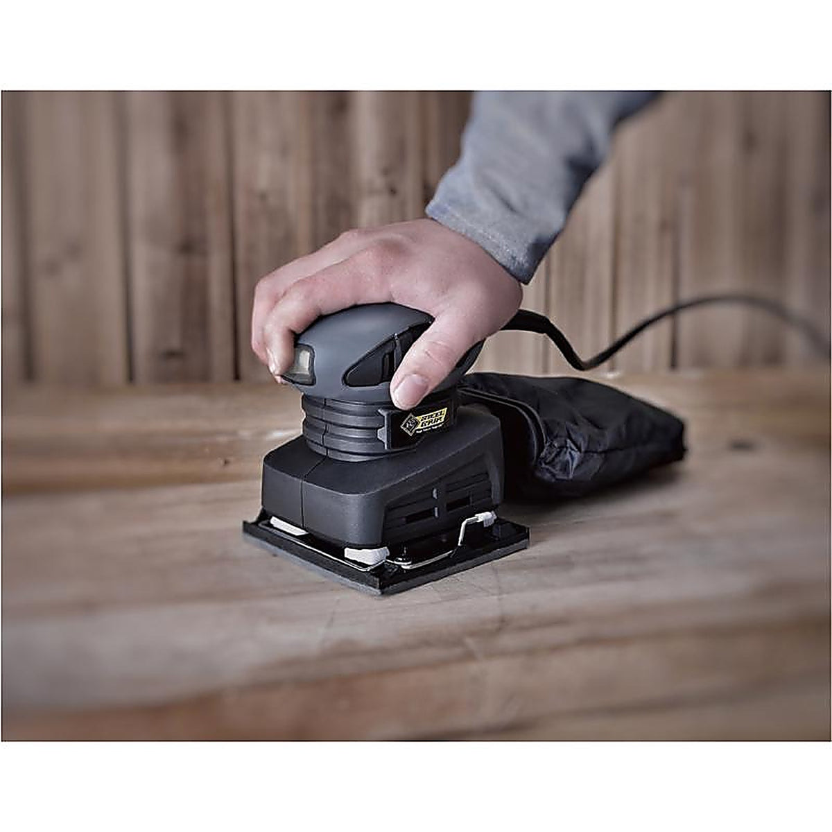 Steel Grip JD-2585 1.5 amps 120 volt Corded 1/4 Sheet Sander Bare Tool 13000 opm