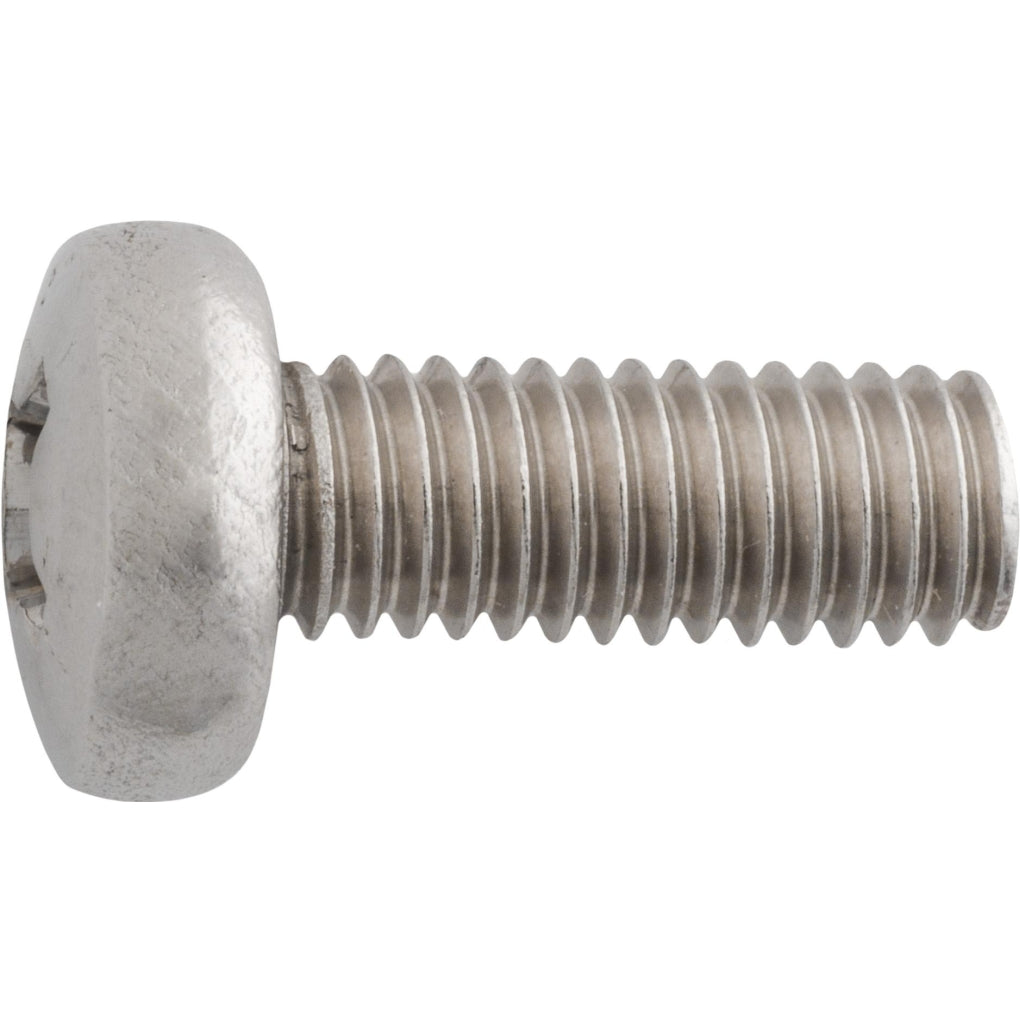 Auveco 24471 6 X 16mm Phillips Pan Head Machine Screw-Stainless Steel