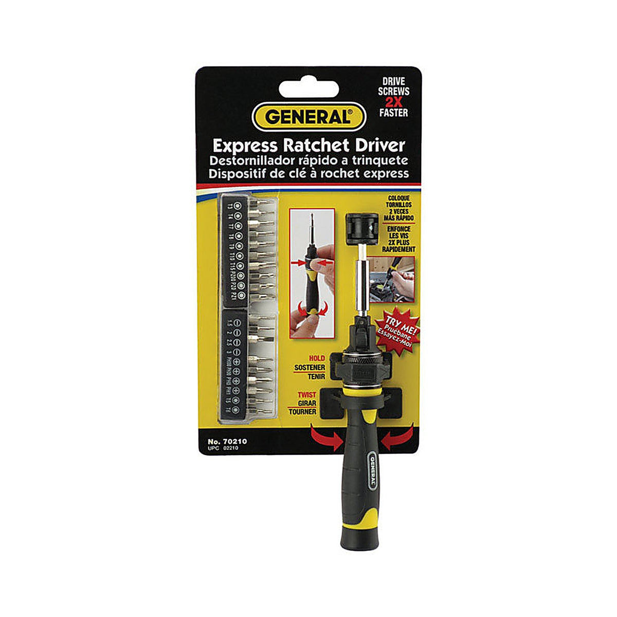 General Tools 70210 20/pc. Screwdriver Set