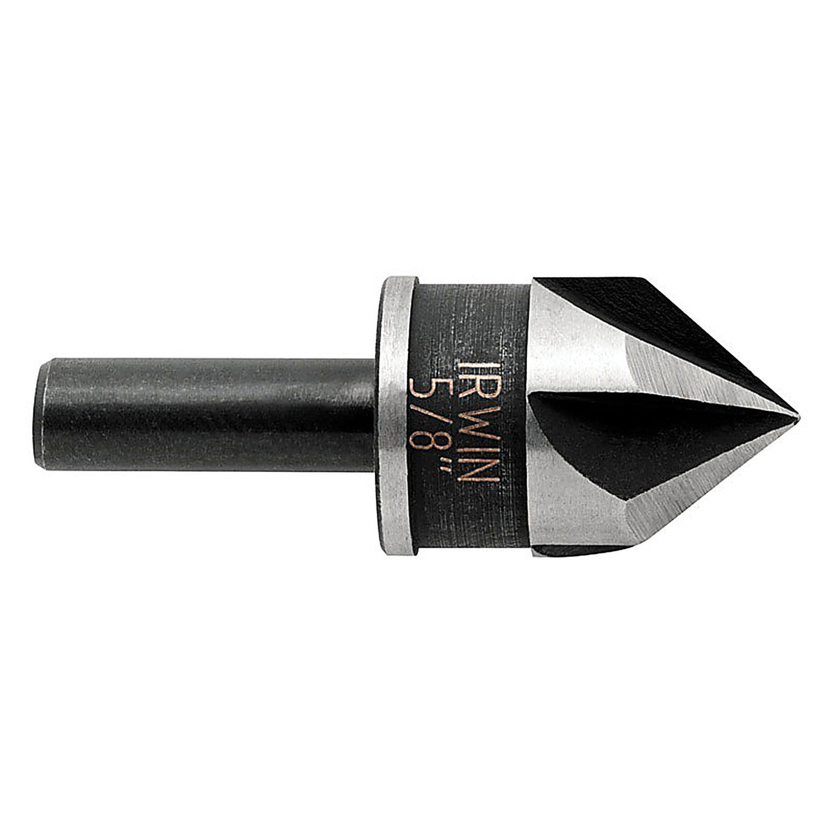 Irwin 12412 5/8 in. Dia. High Speed Steel Countersink 1/pc.