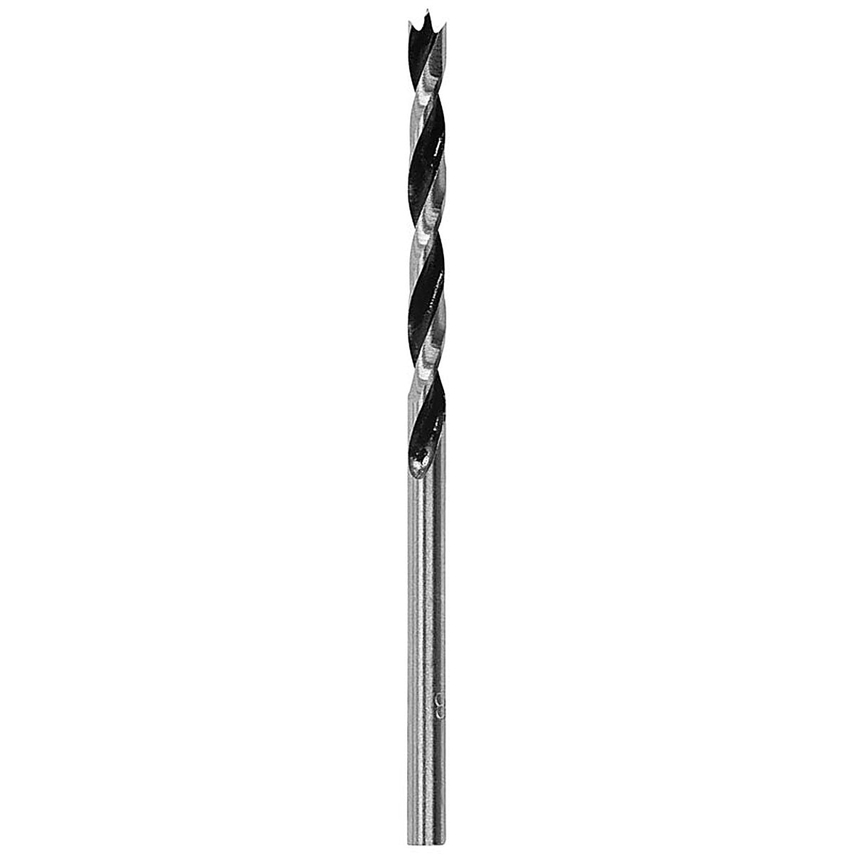 Irwin 49614 1/4 in. x 3-31/32 in. L Steel Brad Point Drill Bit 1/pc.