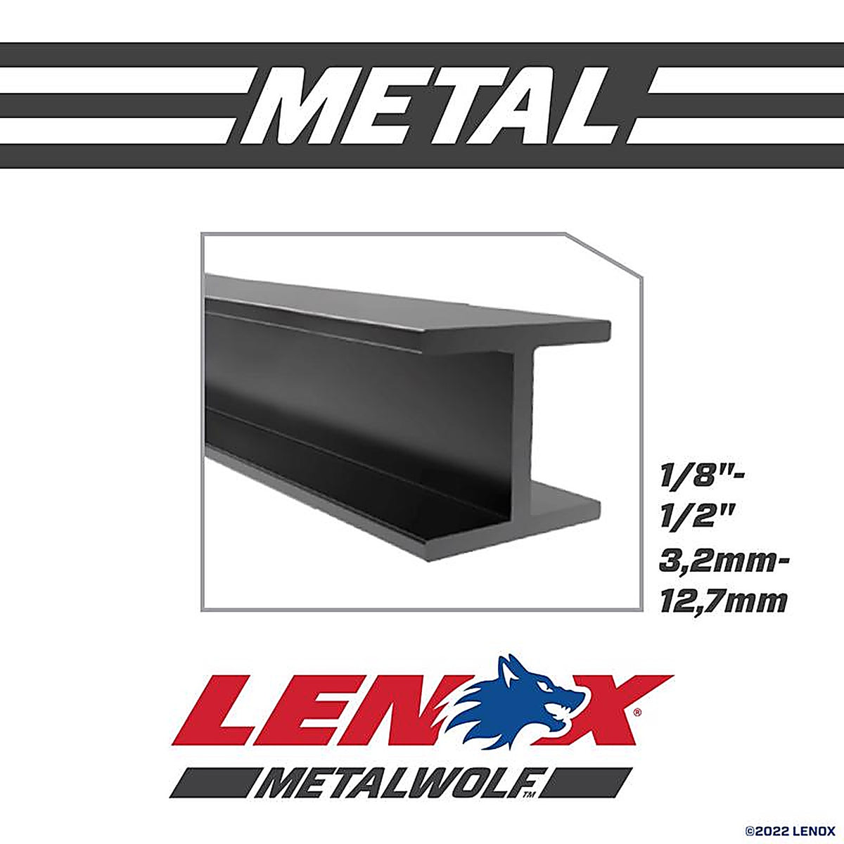 Lenox 201789114R Lazer 9 in. Bi-Metal Reciprocating Saw Blade 14 TPI 5/Pack
