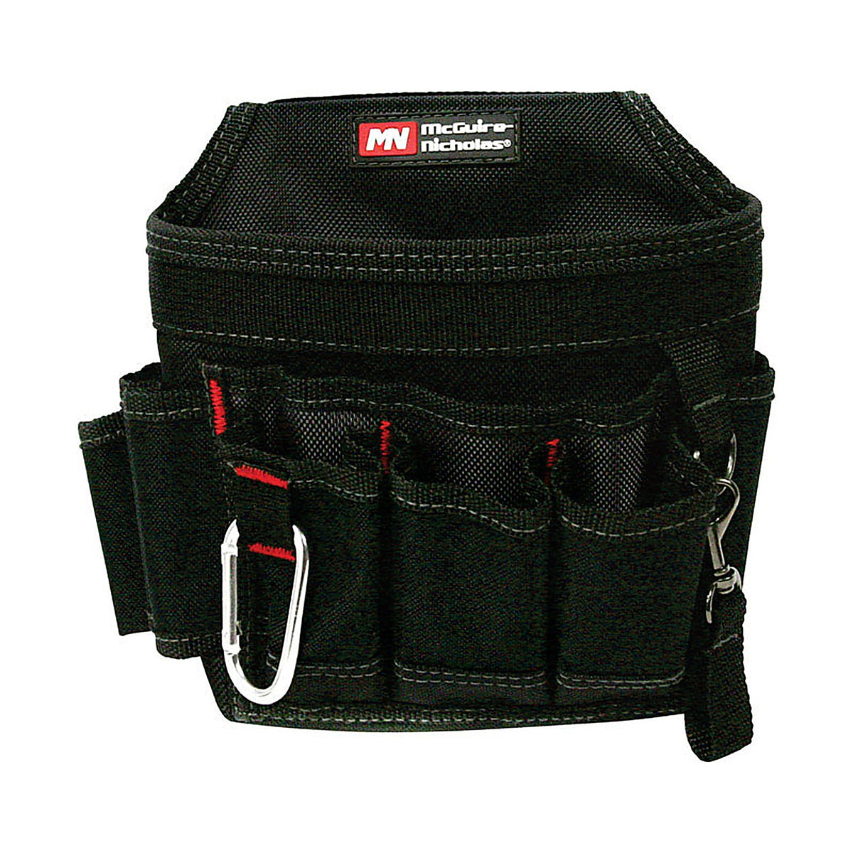 Mcguire Nicholas 23021-Q 8 in. W x 8 in. H Polyester Tool Pouch 7 pocket Black 1/pc.