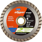Norton 7660702792 Classic 4 Dia. x 5/8 and 7/8 Diamond Turbo Saw Blade 1