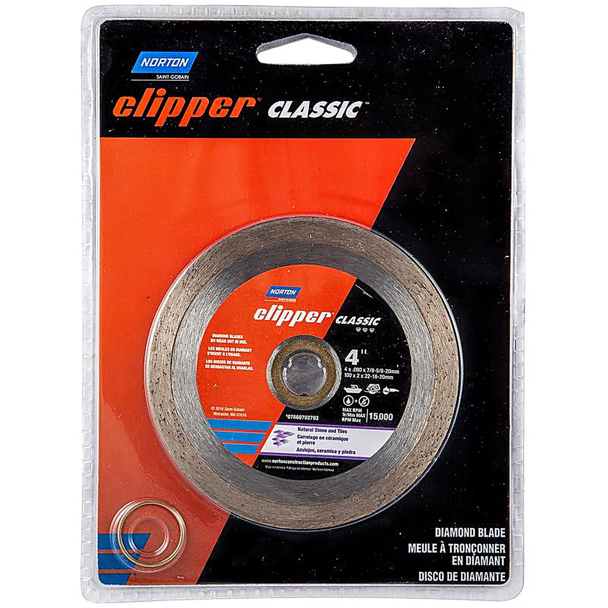 Norton 7660702793 Classic Diamond Continuous Rim Circular Saw Blade 1