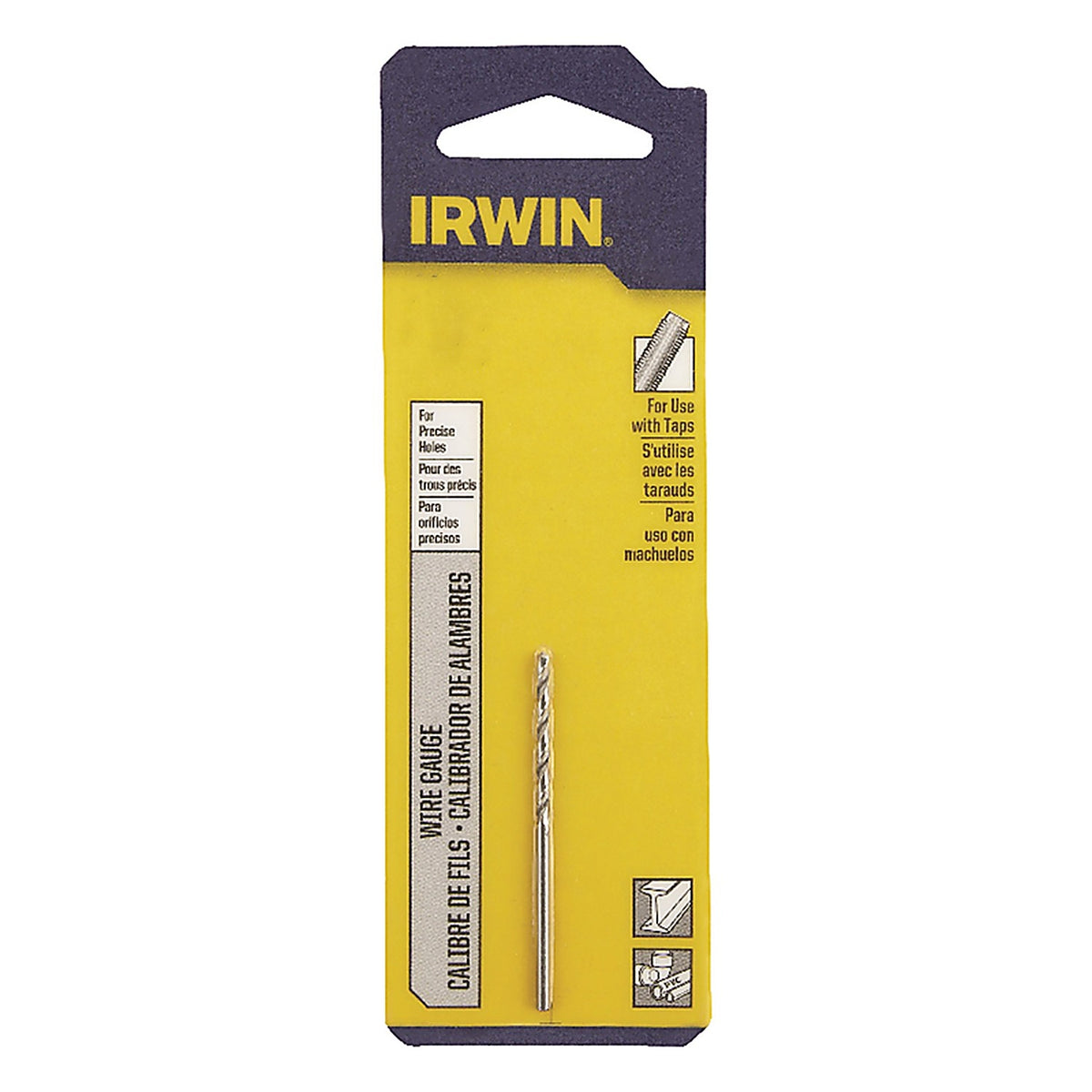 Irwin 81150 1 in. x 2 in. L High Speed Steel Wire Gauge Bit 1/pc.