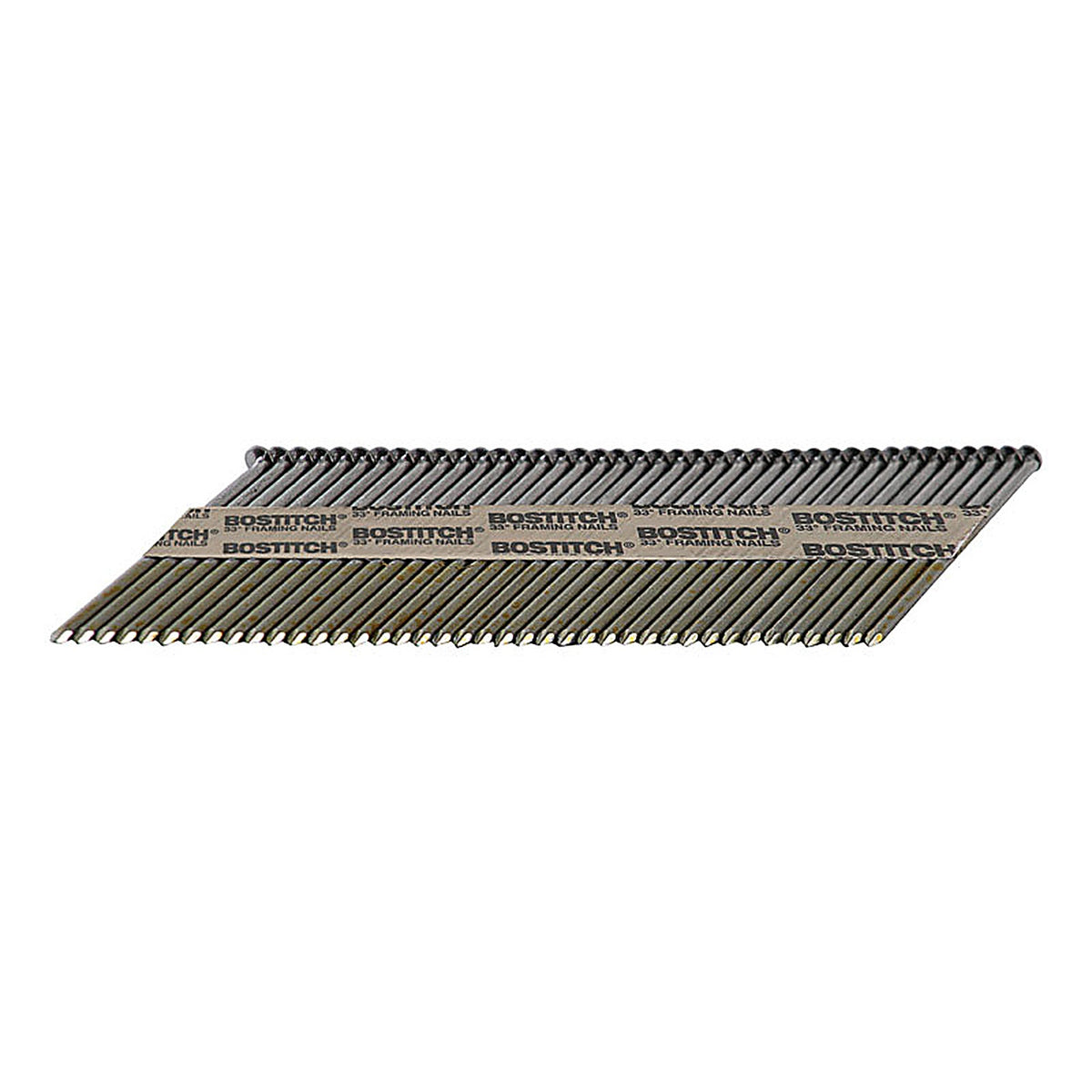 Bostitch PT-10D120FH25 3 in. 15 Ga. Angled Strip Framing Nails 33 deg. Smooth Shank 2,500/Pack