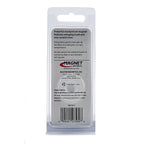Master Magnetics 7589 .225 in. Neodymium Magnetic Hook 40 lb. pull 35 MGOe Silver 1/pc.
