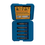 Eazypower 82681 Spin It Out Steel Screw Remover 5/pc.