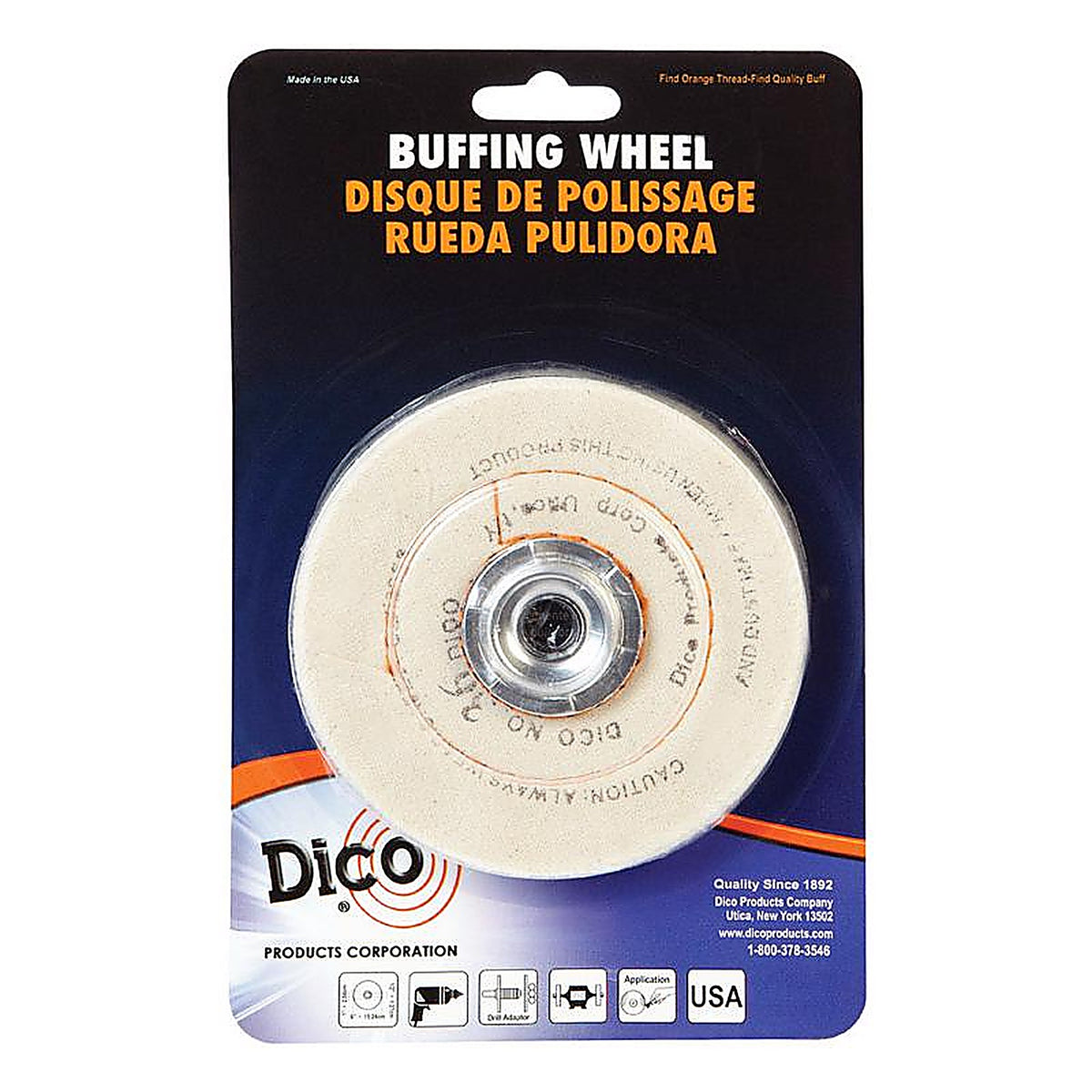 Dico 527-36-4 Cotton Buffing Wheel