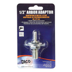 Dico 535-ARBOR 1/4 in. Dia. x 3 in. L Arbor Adapter 1/4 in. Round 1/pc.