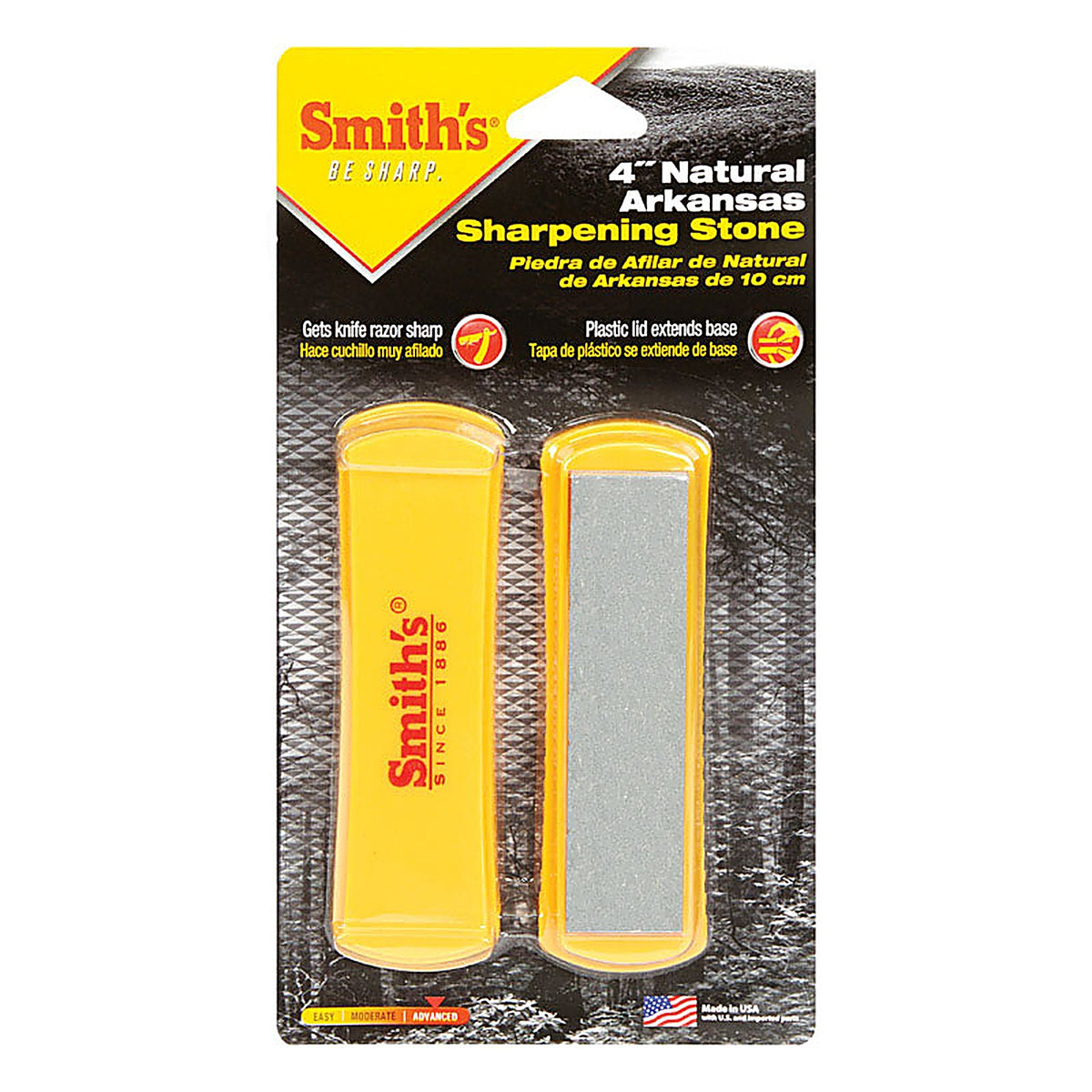 Smith's 50556 4 in. L Arkansas Sharpening Stone 1,200 Grit 1/pc.