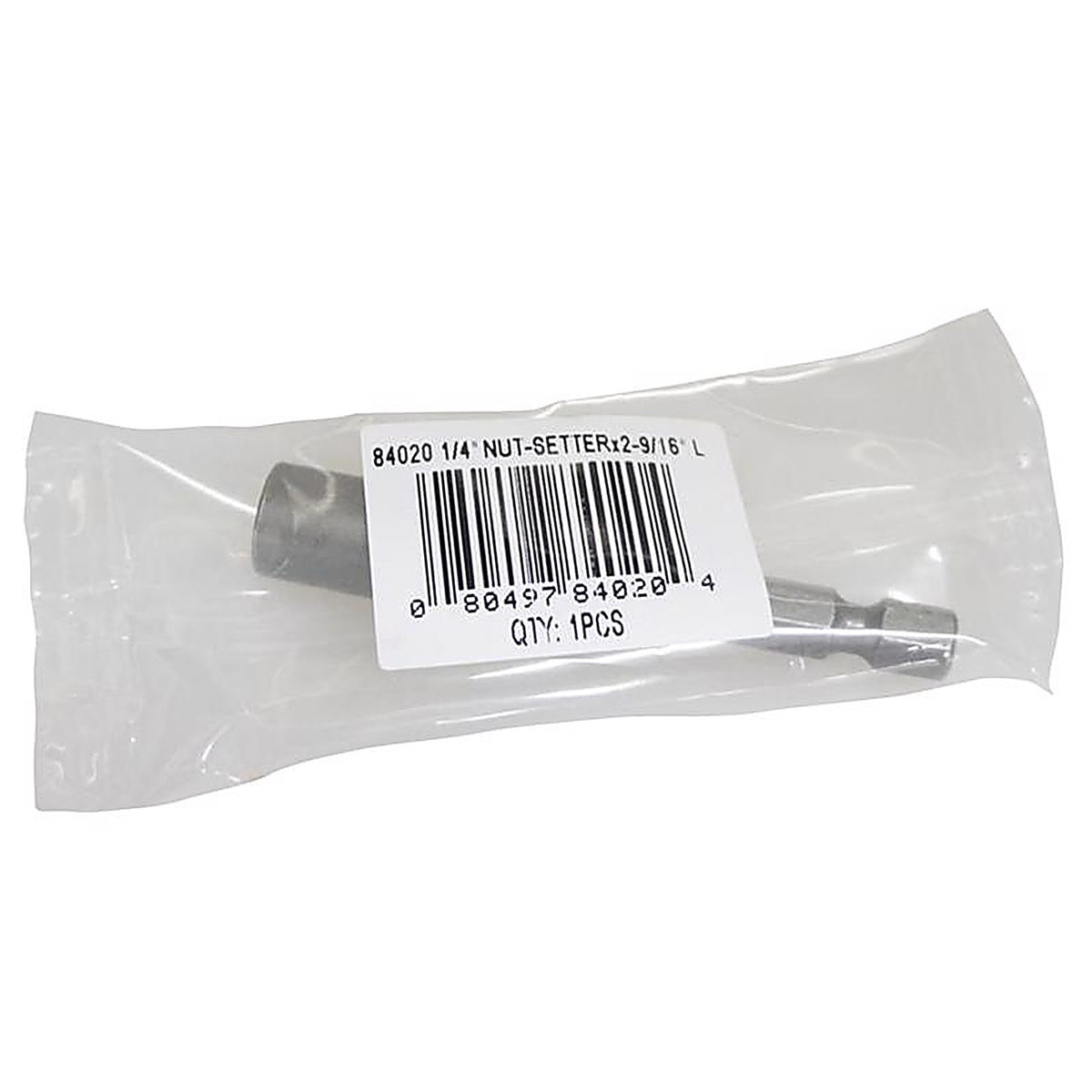 Best Way Tools 84020 1/4 in. x 3 in. L Nut Driver Carbon Steel 50/pc.