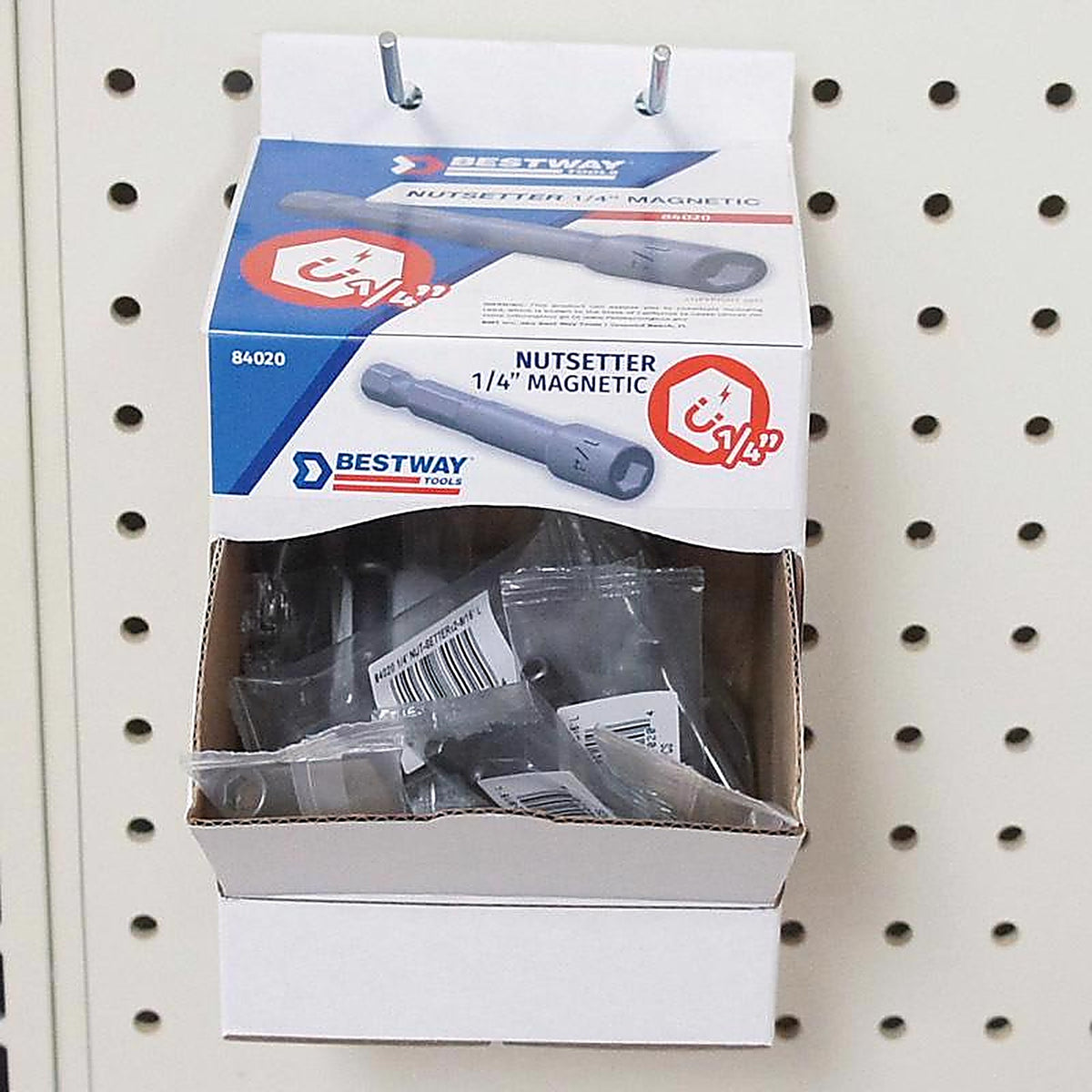 Best Way Tools 84020 1/4 in. x 3 in. L Nut Driver Carbon Steel 50/pc.