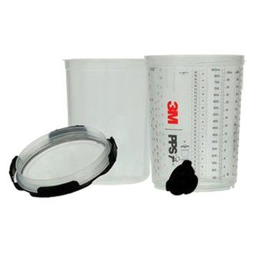 3M 26024 PPS Series 2.0 Spray Cup System Kit, Large (28 fl oz, 850 mL), 200 Micron Filter