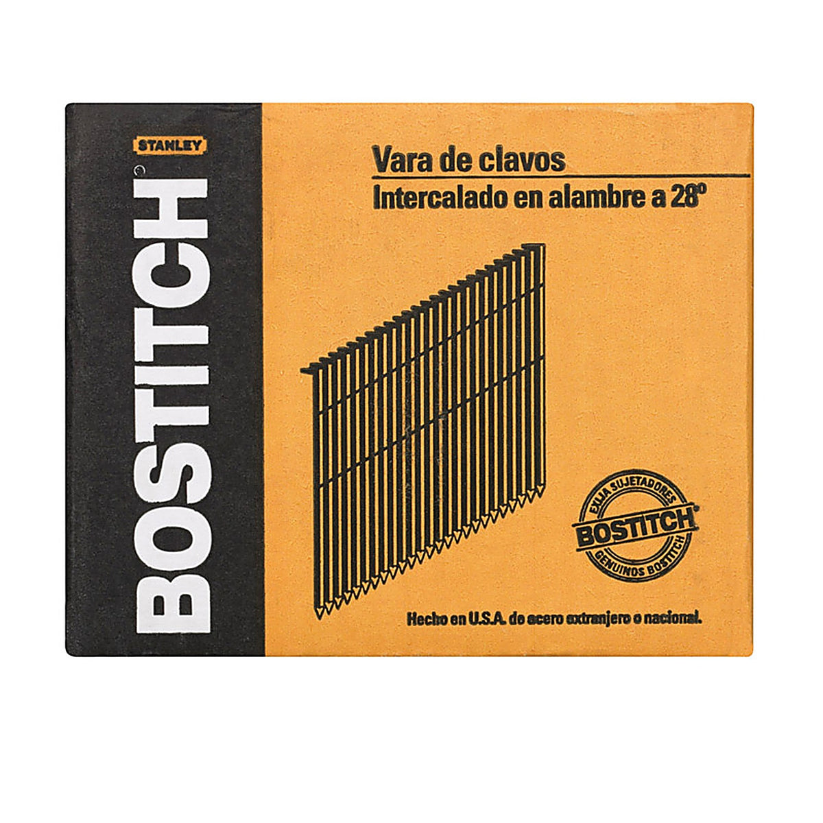 Stanley Bostitch S12DGAL-FH 3-1/4 in. Framing Nails 28 deg. Smooth Shank 2000/Pack
