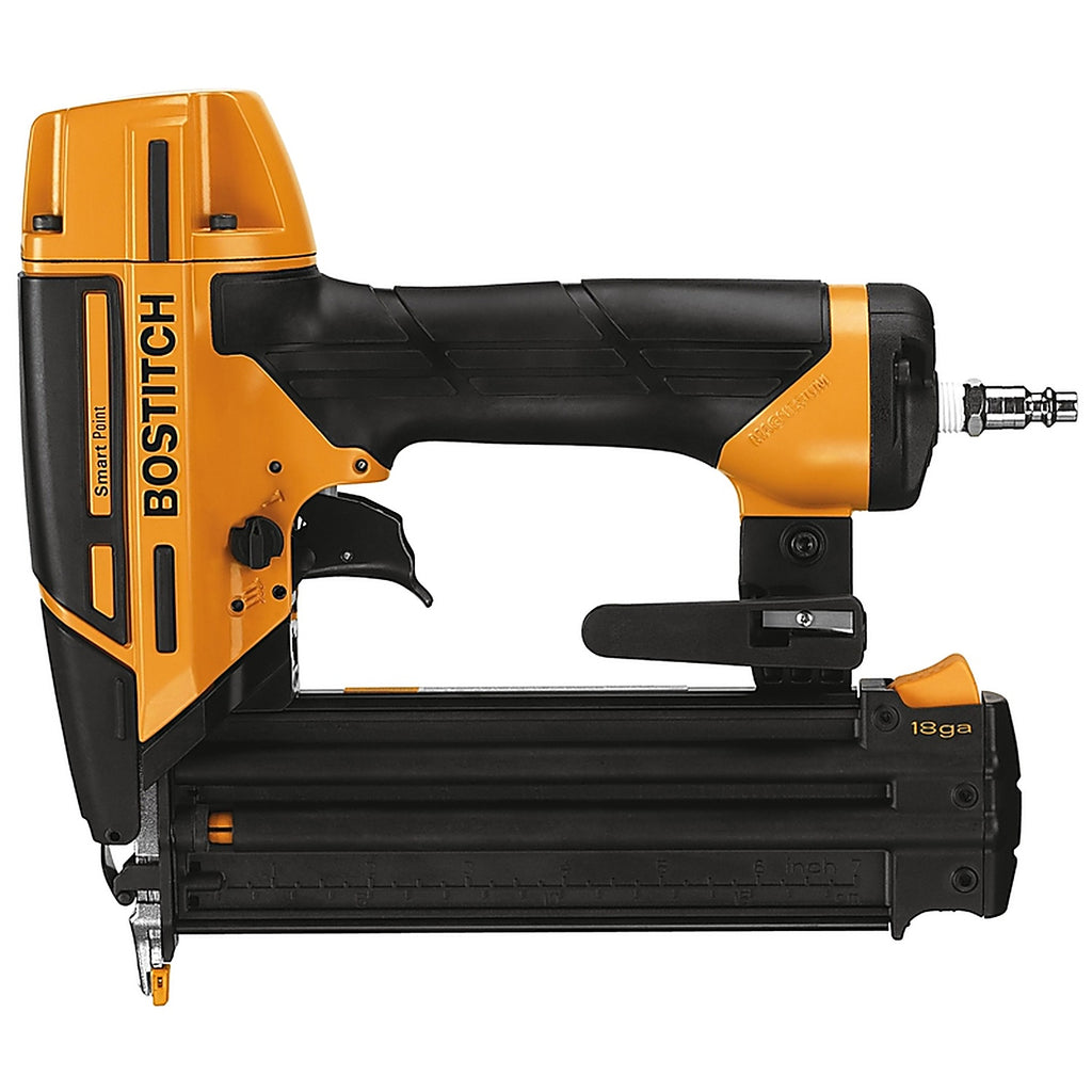 Bostitch BTFP12233 Smart Point Pneumatic 18 Ga. Brad Nailer Kit