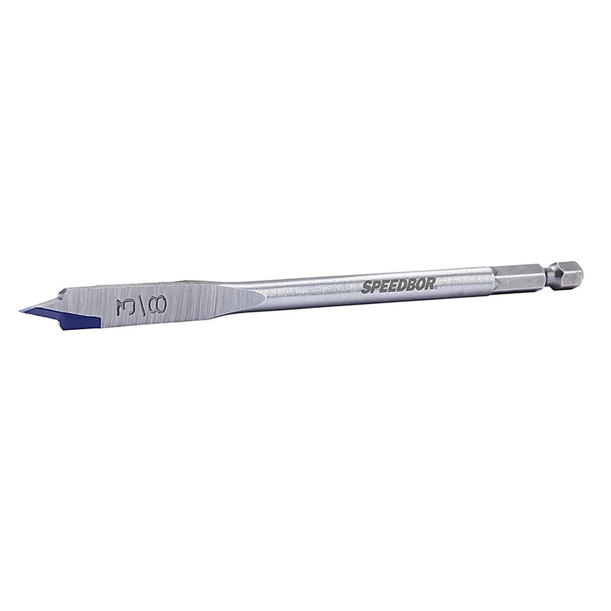 Irwin 88806 Speedbor 3/8 in. x 6 in. L Carbon Steel Wood Boring Bit 1/pc.
