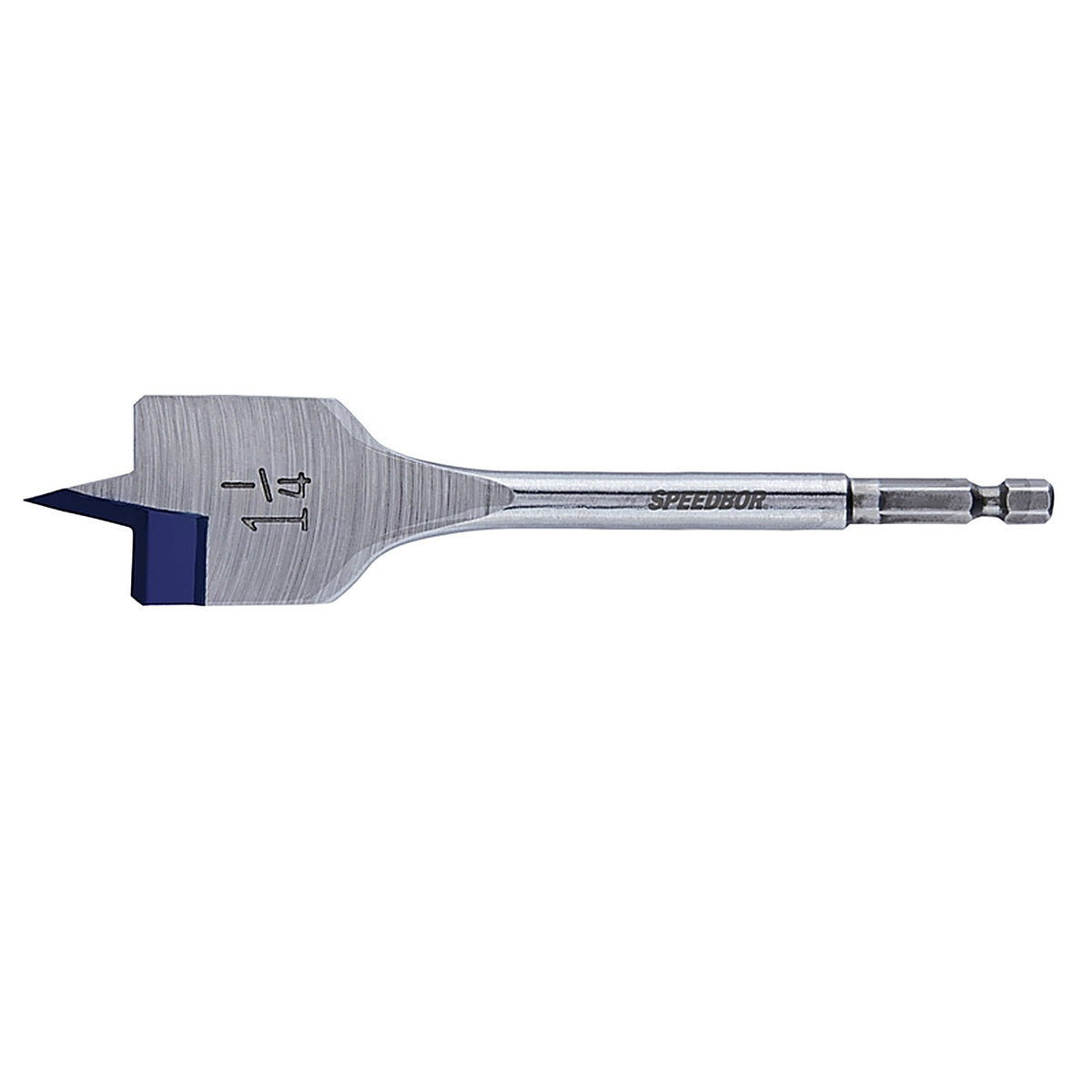 Irwin 88820 Speedbor 1-1/4 in. x 6 in. L Carbon Steel Wood Boring Bit 1/pc.
