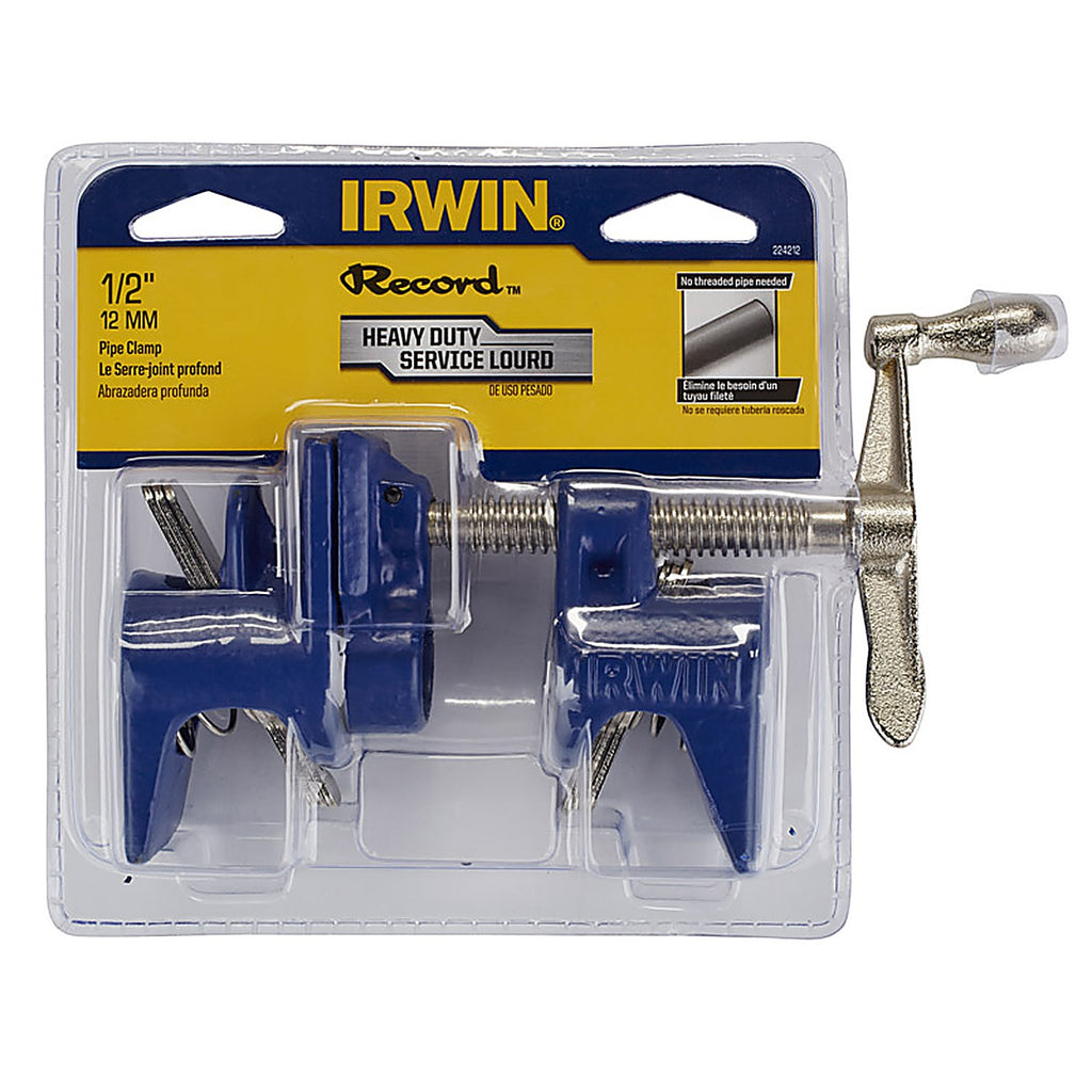 Irwin 224212 Quick-Grip 1-1/2 in. D Pipe Clamp 1/Pack