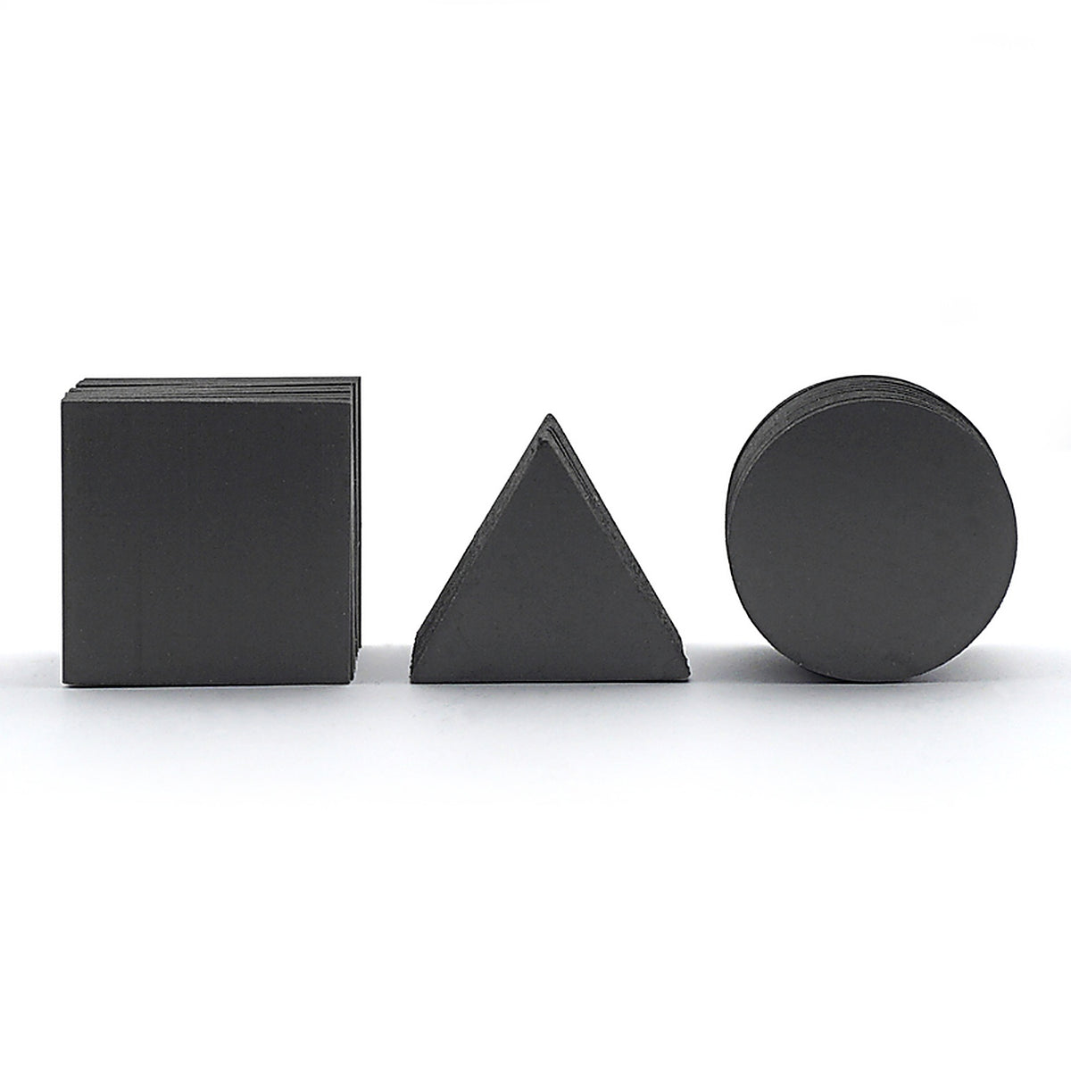 Master Magnetics 7257 .08 in. Ferrite Powder/Rubber Polymer Resin Flexible Magnetic Shapes 0.8 MGOe Black
