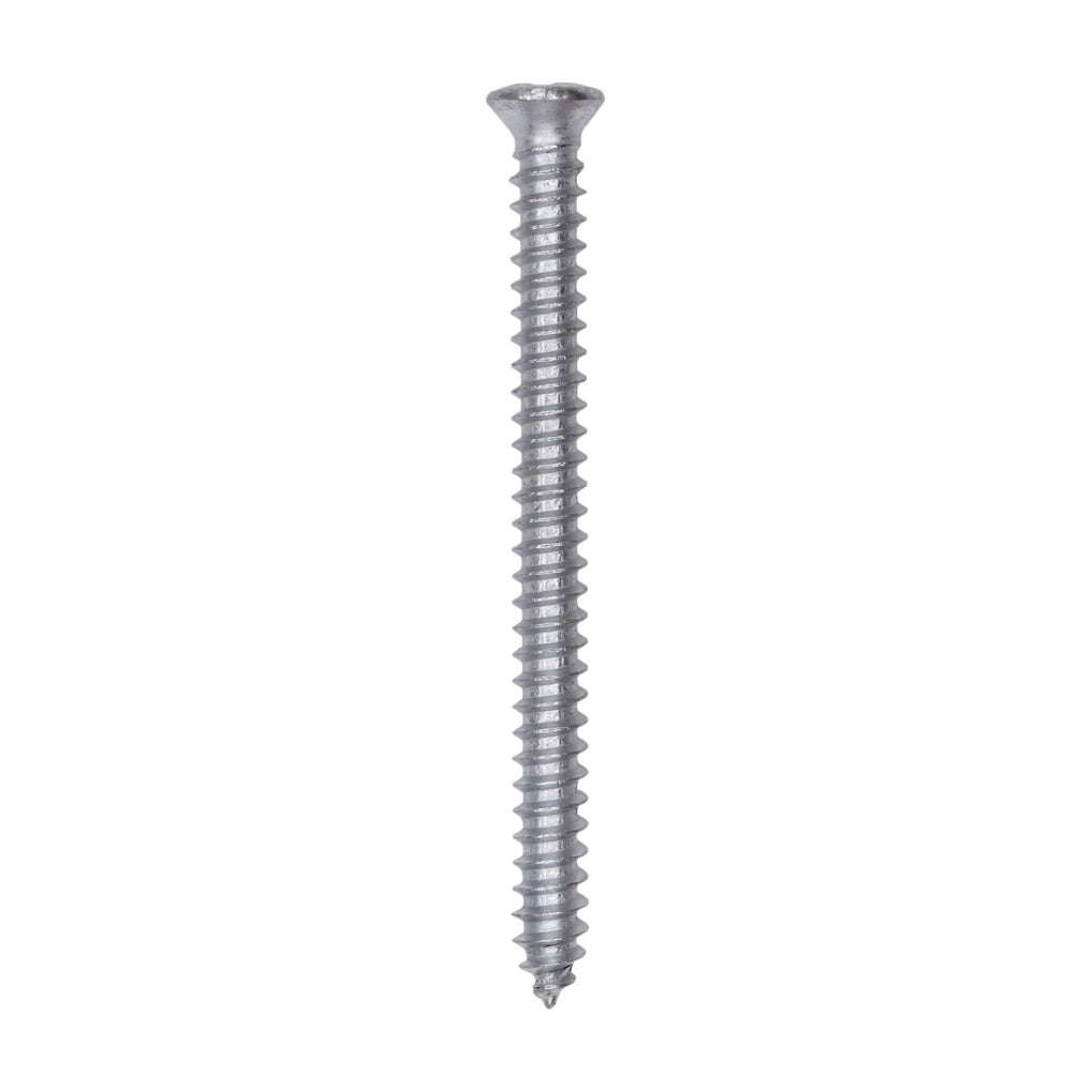 Auveco 2632 8 X 2" #6 Head Phillips Oval Head Tapping Screw Zinc
