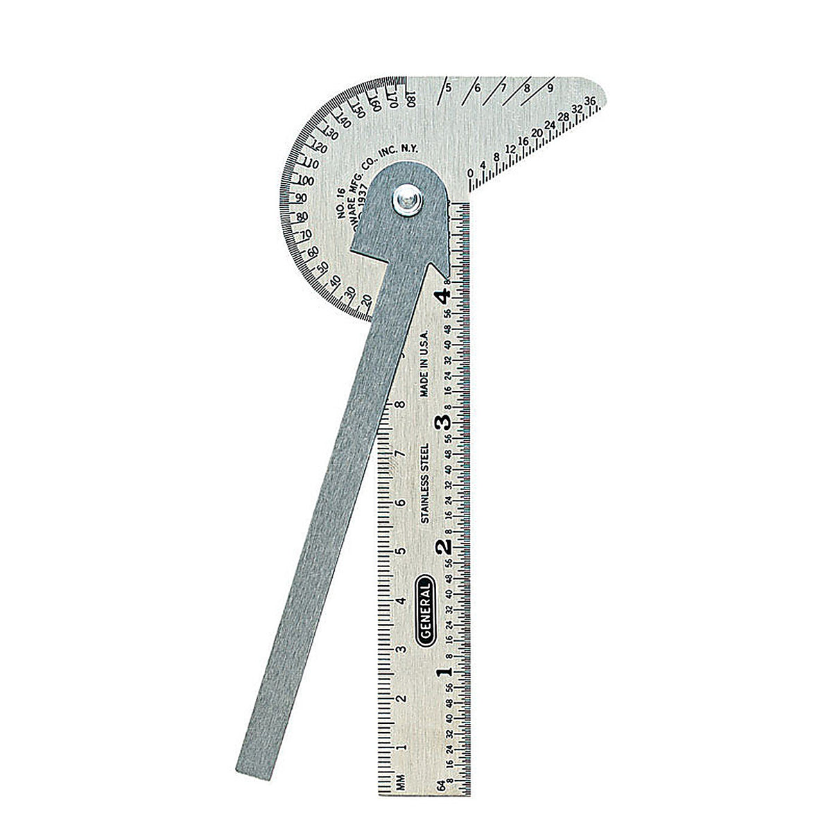 General Tools 16ME Rule and Gage 1/pc.