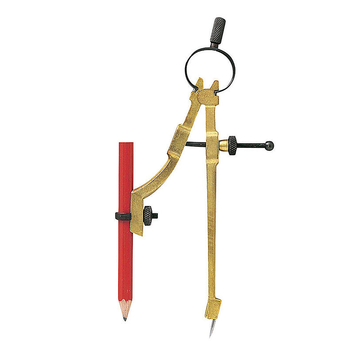 General Tools 842 9 in. Precision Pencil Compass Protractor Included