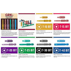 GRK Fasteners 187443 Star T25 x 2 in. L Power Bit Carbon Steel 2/pc.